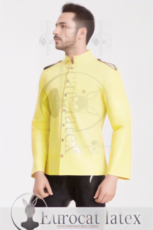 latex Male 'Maritime' Jacket handmade