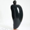 Latex Sexy Inflatable outer and inner color both are Black 0.4mm