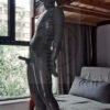 eurocat latex Male Standard 'Gimp' Fully-Enclosed Catsuit with Penis & Anal Sheaths