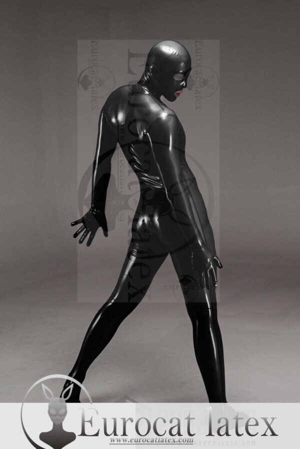 eurocat latex Male Standard 'Gimp' Fully- Enclosed Catsuit with Penis Sheath