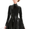 eurocat latex Fabulous High Neck Skater rubber Dress