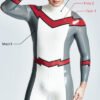 eurocat latex Male 'Firebolt' Back Zipper Catsuit
