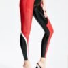 eurocat latex female Tri-Color Leggings