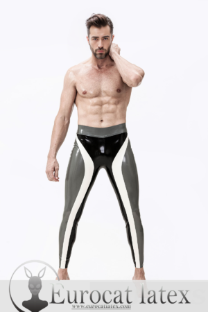 eurocat latex Male 'Triple Tones' Leggings