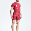 eurocat latex Male Collarless Short-sleeved Surfsuit