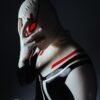 Male White-Headed 'Spidey' Latex Costume Catsuit