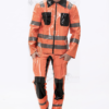 eurocat latex Male Fireman Style Uniform Jacket
