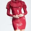 latex 'Juliette' Formal Micro Dress