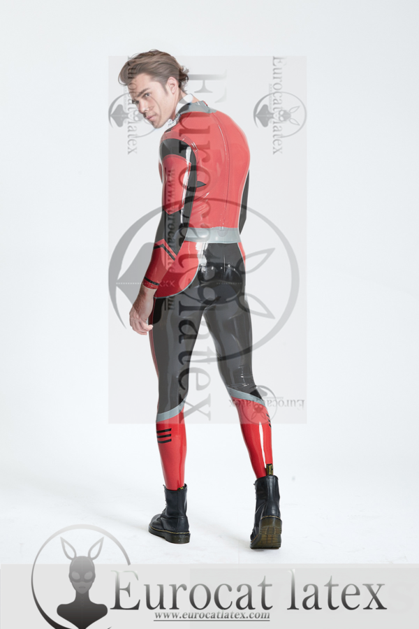 Male 'Space Force' Back Zip Catsuit