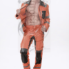 eurocat latex Male Fireman Style Uniform Jacket