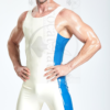eurocat latex Male Tank Top Gym Suit
