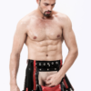 eurocat latex Male Sailor-Front Zip Bondage Shorts