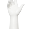 White Classic Short Molded Latex Gloves
