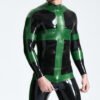 eurocat latex Male 'Herald' Back Zip Catsuit