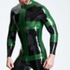eurocat latex Male 'Herald' Back Zip Catsuit