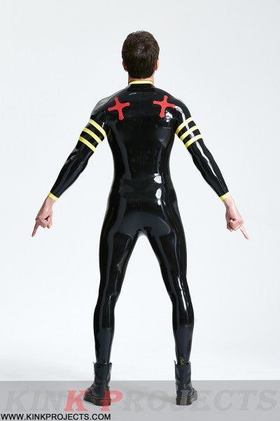 eurocat latex Male 'Crossway' Front Zip Catsuit
