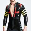 eurocat latex Male 'Crossway' Front Zip Catsuit