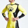 eurocat latex Male 'Galactica' Back Zip Catsuit