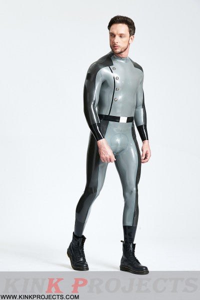 eurocat latex Male 'Flight Commander' rubber Catsuit