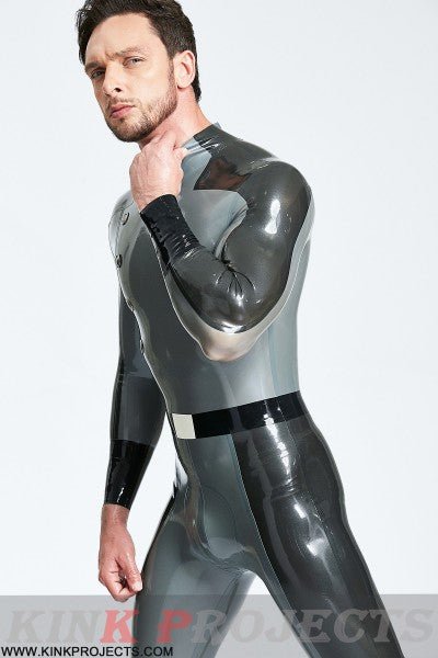 eurocat latex Male 'Flight Commander' rubber Catsuit