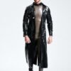 eurocat latex Male Three-quarter Length Trench Coat