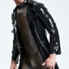 eurocat latex Male Three-quarter Length Trench Coat