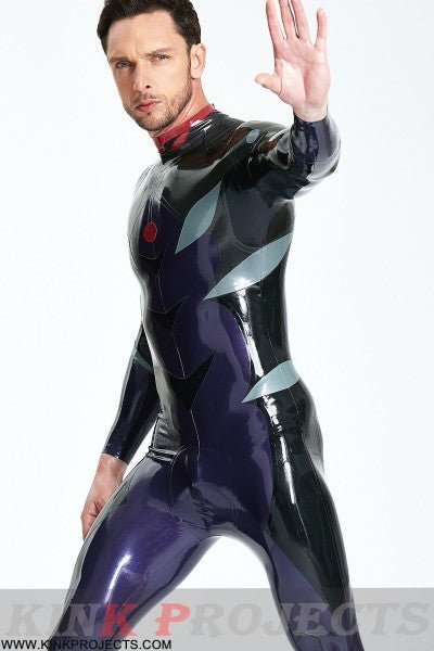 Male 'Galactic Nebular' Catsuit With Feet