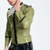 eurocat latex Male 'Military Cadet' Tunic Jacket