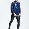 eurocat latex Male 'Debonair' Cross-over Jacket