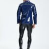 eurocat latex Male 'Debonair' Cross-over Jacket