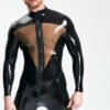 eurocat latex Male 'Dome Delusion' Front Zipper Catsuit