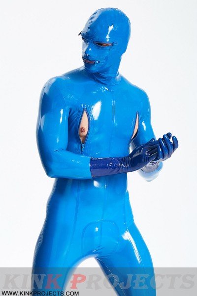 eurocat latex Male 'Integral-ation' Total Cover Suit