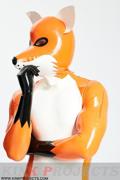 latex handmade hood