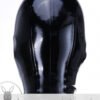 eurocat Male Latex Hood Rubber Fetish Wear Cosplay catsuits MASK EYES OPEN & MOUTH ZIP MAJ