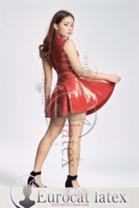 latex handmade Vivian Swing Dress