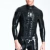 eurocat latex Male 'Muscle Chest' Codpiece Catsuit