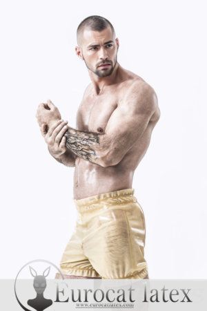 eurocat latex Male Natural Latex Elasticated Panties