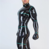 LATEX TWO TONED SUIT