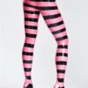 eurocat latex female Leggings 'Candy' Striped Latex Tights