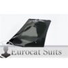 eurocat Male Latex hood fetish wear vacuum cube Rubber Mask Eyes Club Cosplay black