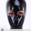 eurocat Latex Hood Rubber Fetish Wear Cosplay catsuits MASK GIMP
