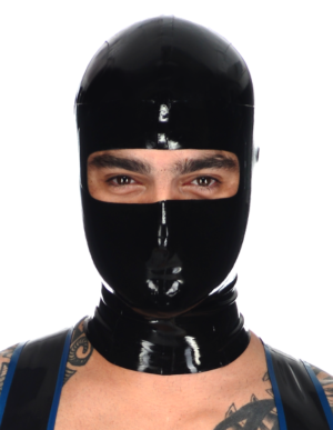 latex handmade Shinobi Hood