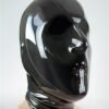 LATEX MASK BREATHPLAY HOOD