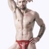 eurocat latex Male Double Line Jockstrap