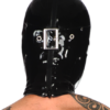latex handmade Buckle Hood