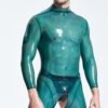 eurocat latex Male Classic Round-Neck Sleeveless Catsuit