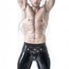 eurocat latex Male rubber Codpiece Cycling Shorts