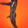 LATEX FACE ENTRY SUIT