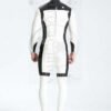 eurocat latex Male 'White Knight' Back Zip Catsuit