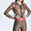 eurocatlatex 'Weekender' Hooded Jumpsuit
